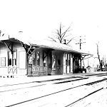 The Carlton Hill station building in 1909