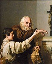 Blind Beggar with a Boy (1843)