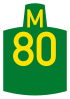 Metropolitan route M80 shield