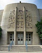 Facade, Robert Stanton Theater, King City High School, 1939