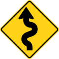 Winding road (left)