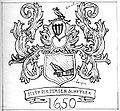 Mayor Pieter Schuyler's coat of arms