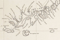 Fragment of George Powell's 1822 chart of the South Shetland Islands and South Orkney Islands depicting Devils Point