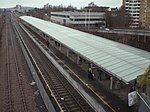 The platforms for Storo subway station in 2008