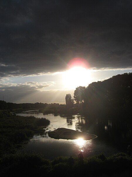 File:Sunset in Konin.jpg