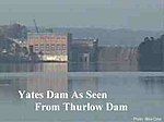 Yates Dam As Seen From Thurlow Dam, 1996.