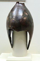 Albanian warrior's helmet, Azerbaijan History Museum