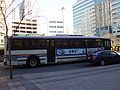 Coach USA-Red & Tan in Hudson County Flxible Metro-D 11883 at Newport, Jersey City.