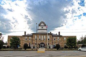 Fentress County Courthouse in Jamestown