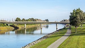 Fitzherbert Bridge Over Manawatū River