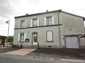 The town hall in Fleisheim