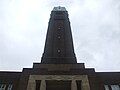 The renowned and illuminated clock tower set in the centre of the former Gillette building.