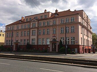 Administrative building - View from Jagiellońska street