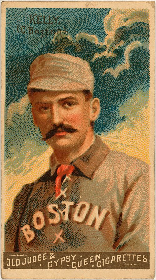 King Kelly tobacco card (Goodwin & Company, 1888)