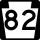 PA Route 82 Alternate Truck marker