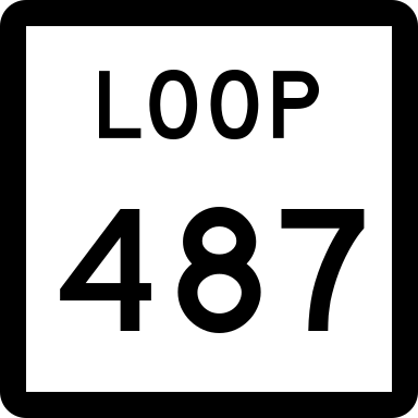 File:Texas Loop 487.svg