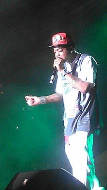 Webbie performing in 2014