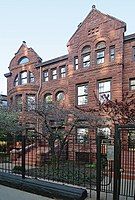 A historic mansion converted into condominiums in Chicago, U.S.