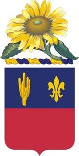 161st Field Artillery Regiment Coat of Arms.