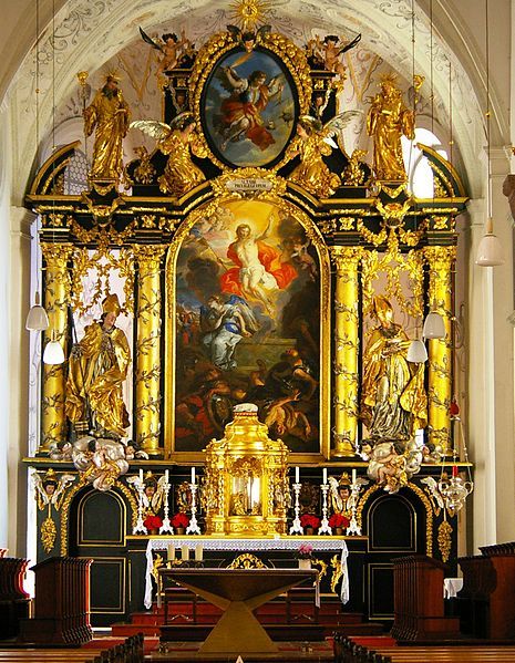 File:Abteikirche Michaelbeuern Hochaltar.JPG