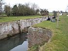 Remains of a lock