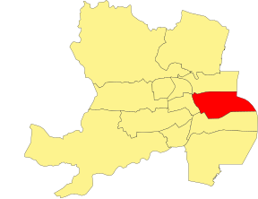 Location of the ward