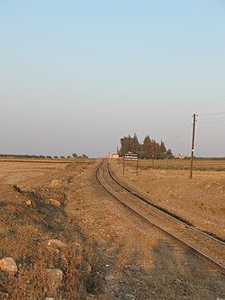 The railway station at Qatma