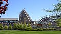 Shivering Timbers, a w:Custom Coasters wooden w:roller coaster