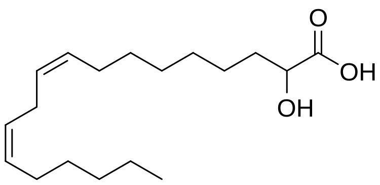 File:Α-Hydroxylinoleic acid.svg