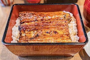 Grilled eel