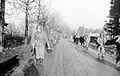 551st Parachute Infantry Regiment moving up during the Battle of the Bulge