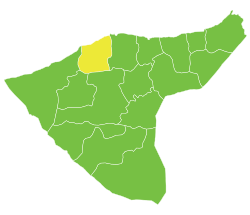 Al-Darbasiyah Subdistrict in Syria