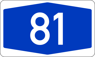 File:Bundesautobahn 81 number.svg