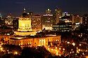 Manitoba Legislature in downtown Winnipeg