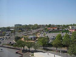 Downtown New Carrollton's Annapolis Road in 2010