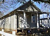 The safe house where Martin Luther King, Jr., hid from the Ku Klux Klan