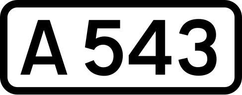 File:UK road A543.svg