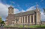 Cathedral Square, Dunblane Cathedral (Cathedral Church Of St Blaan And St Laurence Including Churchyard, Boundary Wall And Riccarton's Stile)