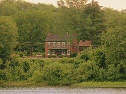 A view from across the West Branch Susquehanna River