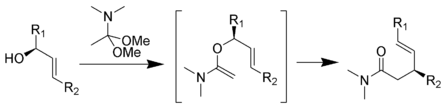 The Eschenmoser-Claisen rearrangement