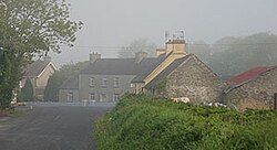 Hurlers Cross seen from the old road