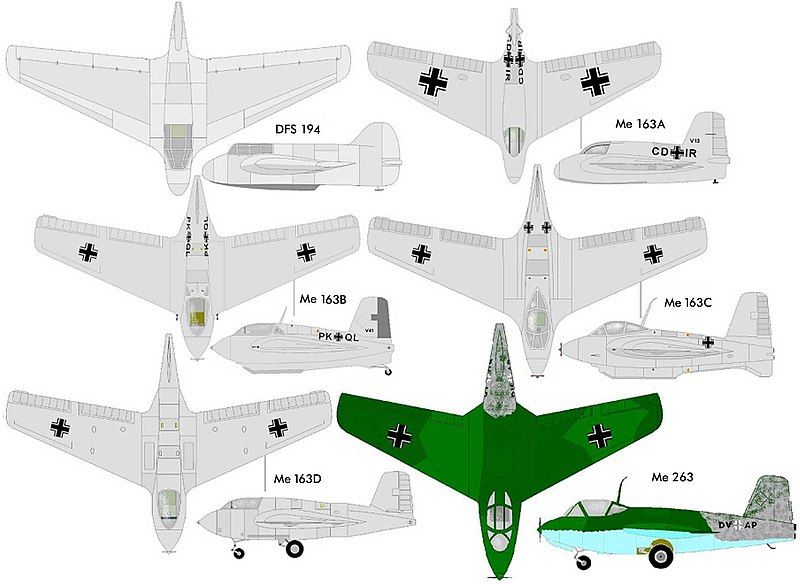 File:Me163Variants.jpg