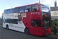 A offside view of the Alexander Dennis Enviro400-bodied Trident 2 owned by National Express West Midlands fleet number 4822.