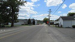 Street scene in Richmond Dale