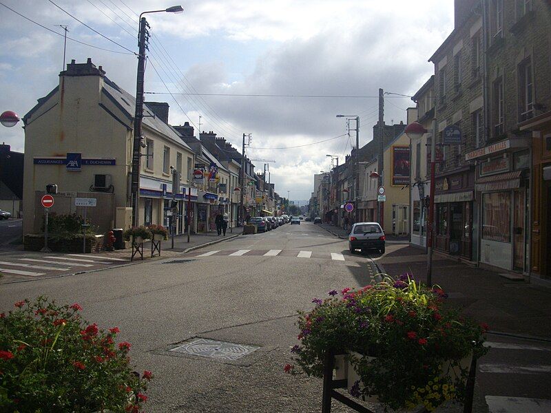 File:Rue principale d'Equeurdreville.jpeg