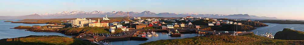 Stykkishólmur from the lighthouse