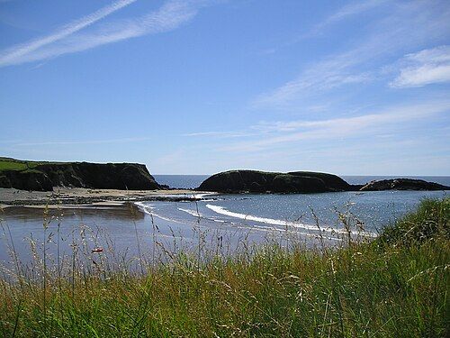 A beach in Annestown.