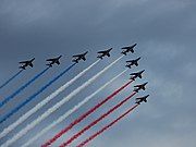 France The Patrouille de France during the Bastille Day Military Parade (2007)