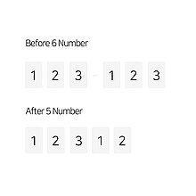 5 Number Postal Code