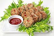 Donggeurang-ttaeng (pan-fried meatballs)